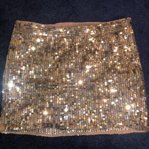 Abercrombie and Fitch Sequin Skirt